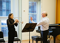 Hans Peter Schuh and Jamie Gorski